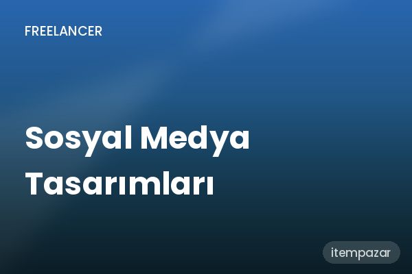Sosyal Medya Tasarımları Acil Teslim | Hızlı ve Güvenli Teslim