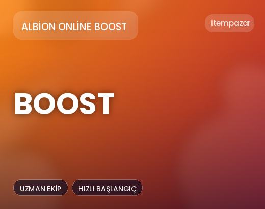 Albion Online Boost Boost | Garantili Teslimat