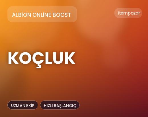 Albion Online Boost Koçluk | Anında Teslimat