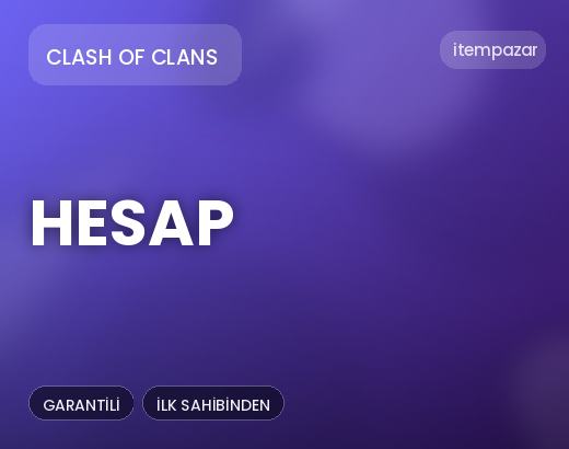 Clash Of Clans Hesap | Uygun Fiyat Fırsatı