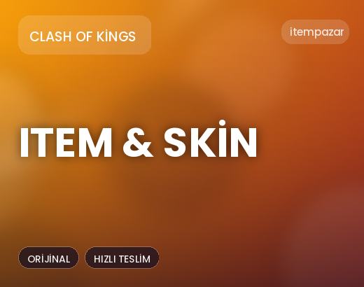 Clash of Kings Item & Skin | Hızlı ve Güvenli Teslim