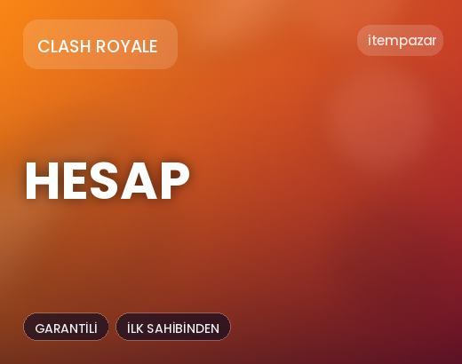 Clash Royale Hesap | Garantili Teslimat