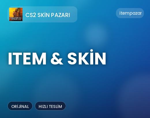 CS2 Skin Pazarı Item & Skin | Uygun Fiyat Fırsatı