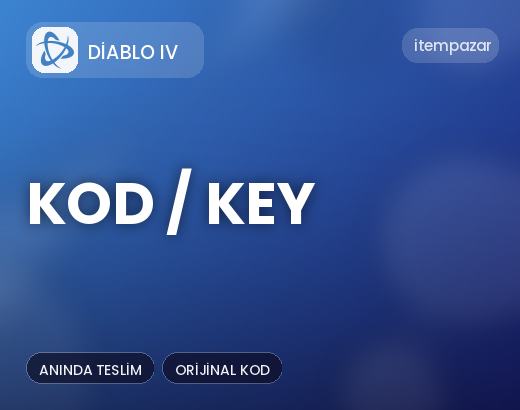 Diablo IV Kod / Key | Garantili Teslimat