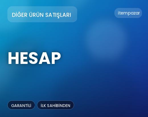 Diğer Ürün Satışları Hesap | Uygun Fiyat Fırsatı