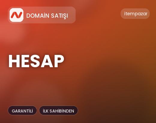 Domain Satışı Hesap | Hızlı ve Güvenli Teslim