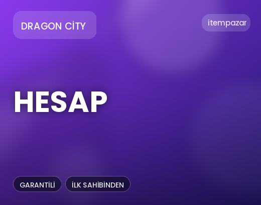 Dragon City Hesap | Hızlı ve Güvenli Teslim