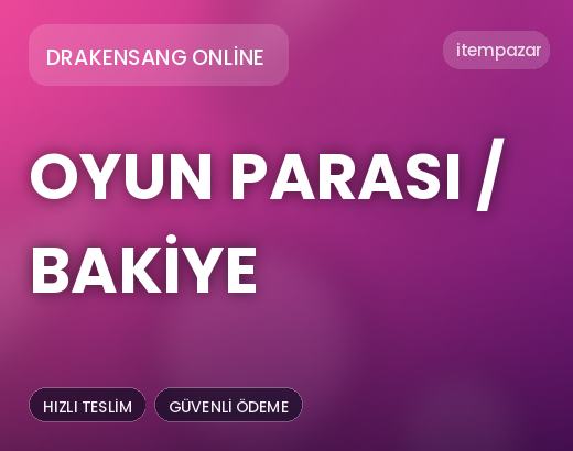 Drakensang Online Oyun Parası / Bakiye | Garantili Teslimat