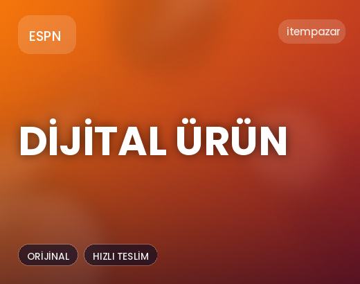 ESPN Dijital Ürün | Uygun Fiyat Fırsatı