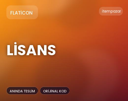Flaticon Lisans | Uygun Fiyat Fırsatı