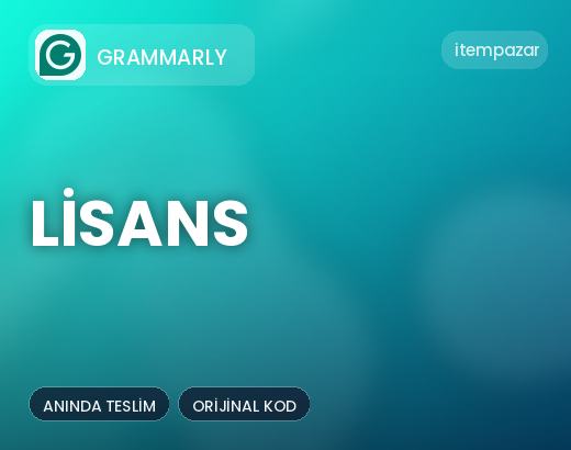 Grammarly Lisans | Uygun Fiyat Fırsatı