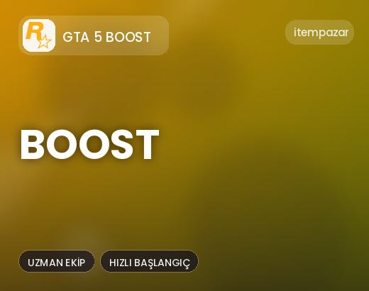 GTA 5 Boost Boost | Uygun Fiyat Fırsatı