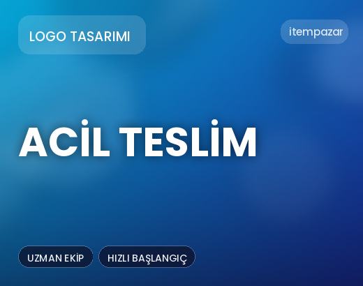 Logo Tasarımı Acil Teslim | 7/24 Destekli Satış