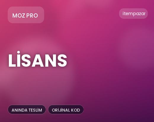 Moz Pro Lisans | Anında Teslimat