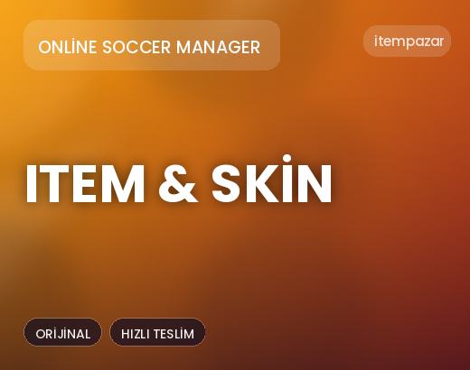 Online Soccer Manager Item & Skin | 7/24 Destekli Satış