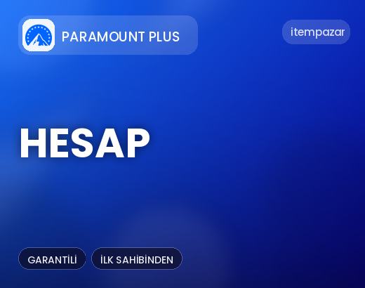 Paramount Plus Hesap | Uygun Fiyat Fırsatı