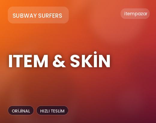 Subway Surfers Item & Skin | Uygun Fiyat Fırsatı