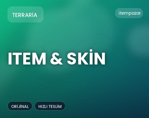 Terraria Item & Skin | Uygun Fiyat Fırsatı
