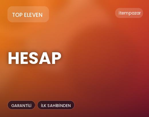 Top Eleven Hesap | Hızlı ve Güvenli Teslim