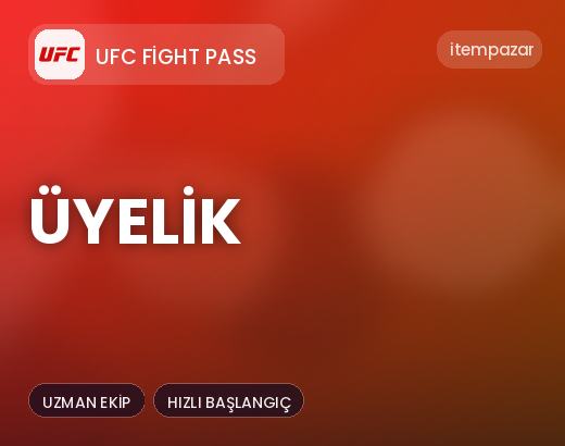 UFC Fight Pass Üyelik | Uygun Fiyat Fırsatı