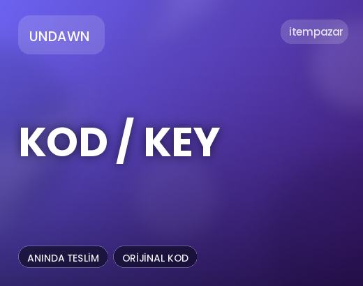 Undawn Kod / Key | Garantili Teslimat
