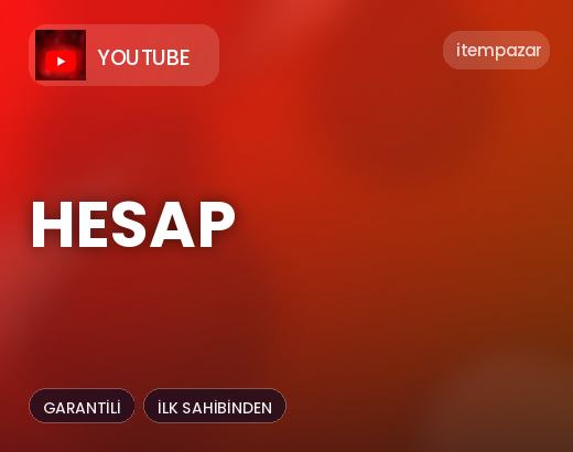 YouTube Hesap | Anında Teslimat