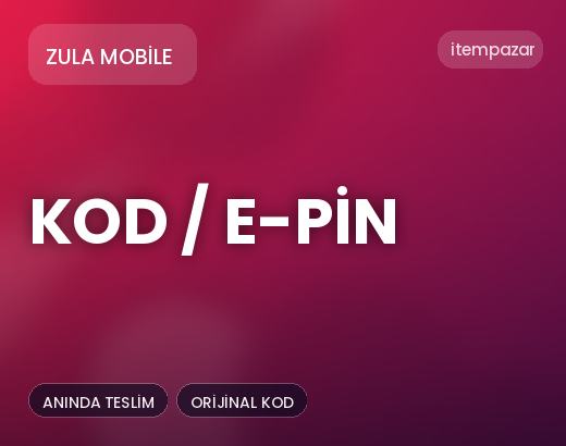 Zula Mobile Kod / E-Pin | Anında Teslimat