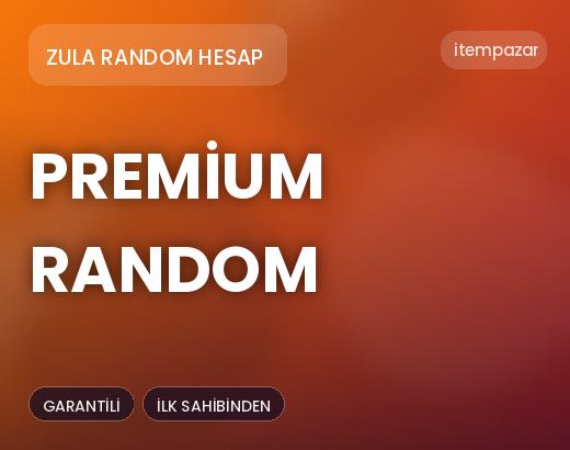 Zula Random Hesap Premium Random | Uygun Fiyat Fırsatı